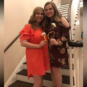 Gianni Bini - Pink Ruffled Dress